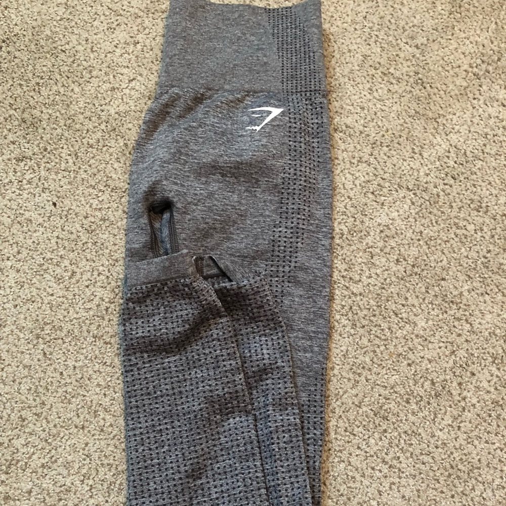 Gray gymshark seamless leggings size XS